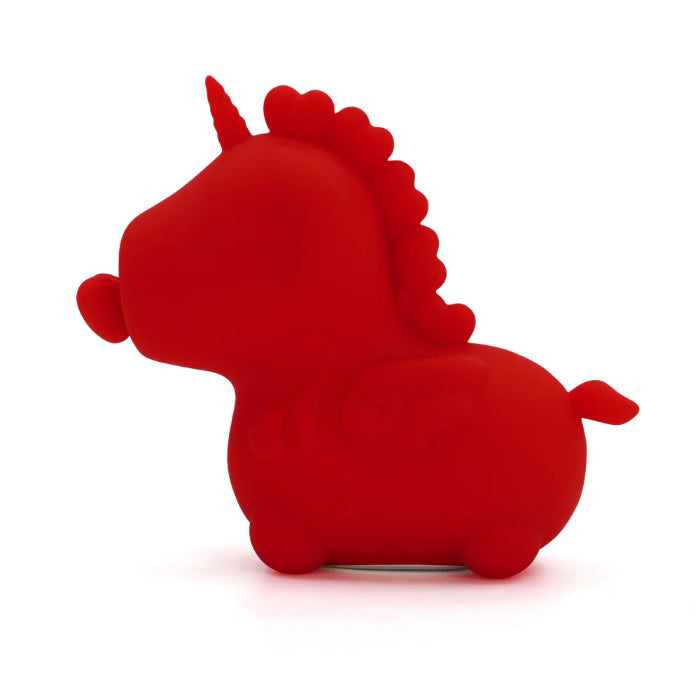 Unihorn Cupid's Beau Rechargeable Mini Unicorn Vibe With Rotating Silicone Heart Stimulator