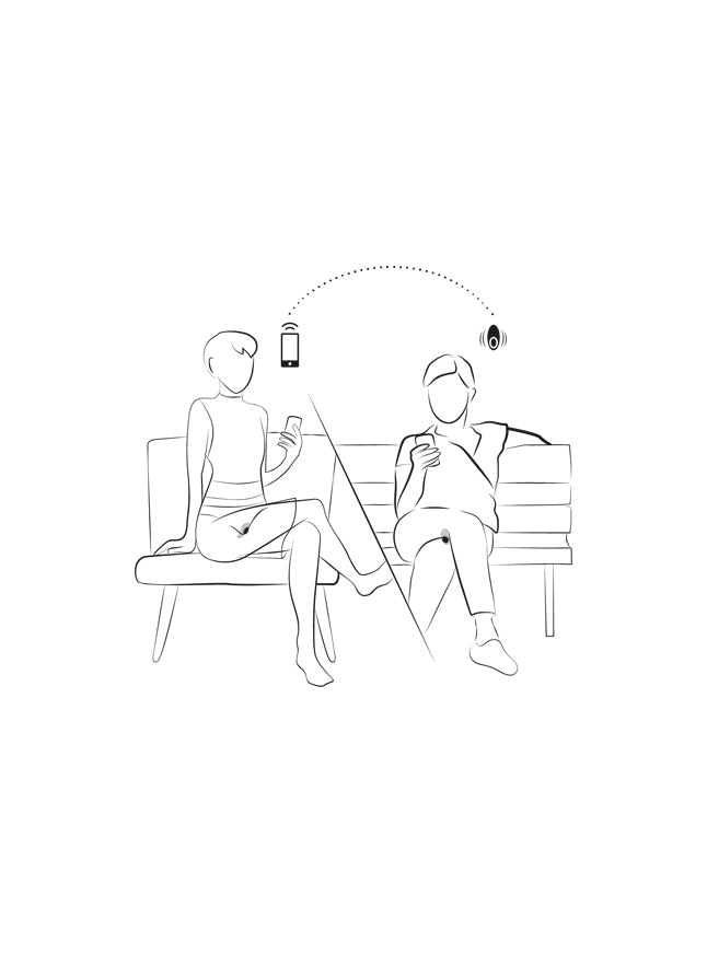 We-Vibe Tease Us Special Edition Set Moxie & Moxie Rechargeable App Enabled Magnetic Panty Vibe Set