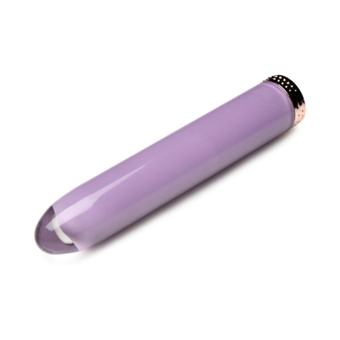 XR Brands Prisms 10X Mini Rechargeable Glass Bullet Vibrator