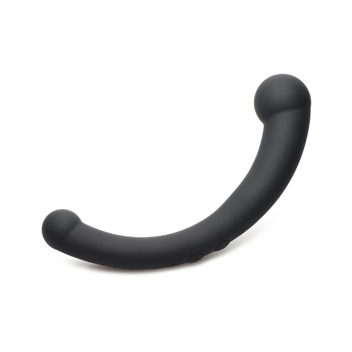 XR Master Series 10X Vibra-Crescent Silicone Dual Ended Rechargeable G-Spot Vibrator