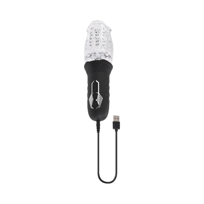 Zero Tolerance Cyclone Vibrating Spinning Handheld Rechargeable Stroker