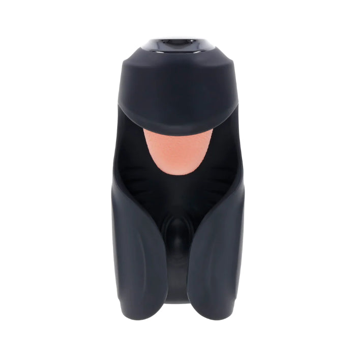 Zero Tolerance Lick The Tip Rechargeable Vibrating Thumping Silicone Stroker