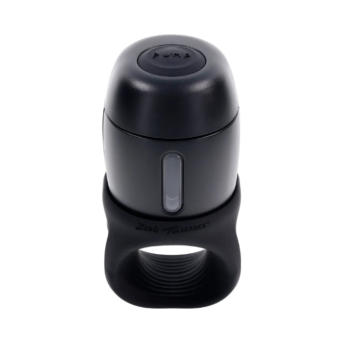 Zero Tolerance Wet It Be Rechargeable Vibrating Silicone Ergonomic Lubricant Dispensing Stroker